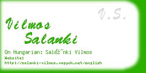 vilmos salanki business card